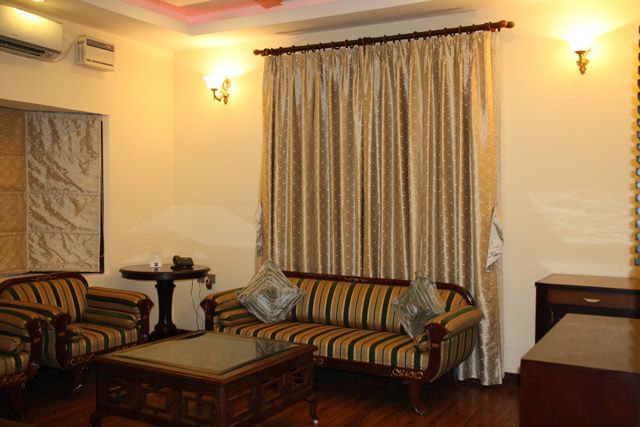 Presidential Suite living room with sofas and lounge seating